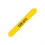 Brother | 611 | Laminated tape | Thermal | Black on yellow | Roll (0.6 cm) - 2